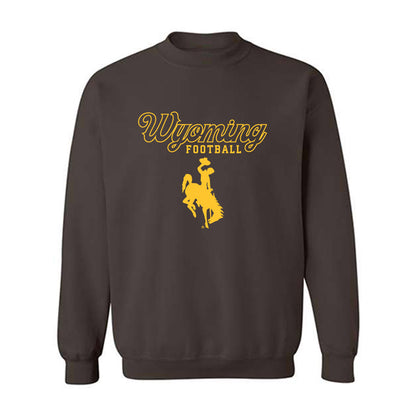 Wyoming - NCAA Football : Jordan Turnbull - Classic Shersey Crewneck Sweatshirt