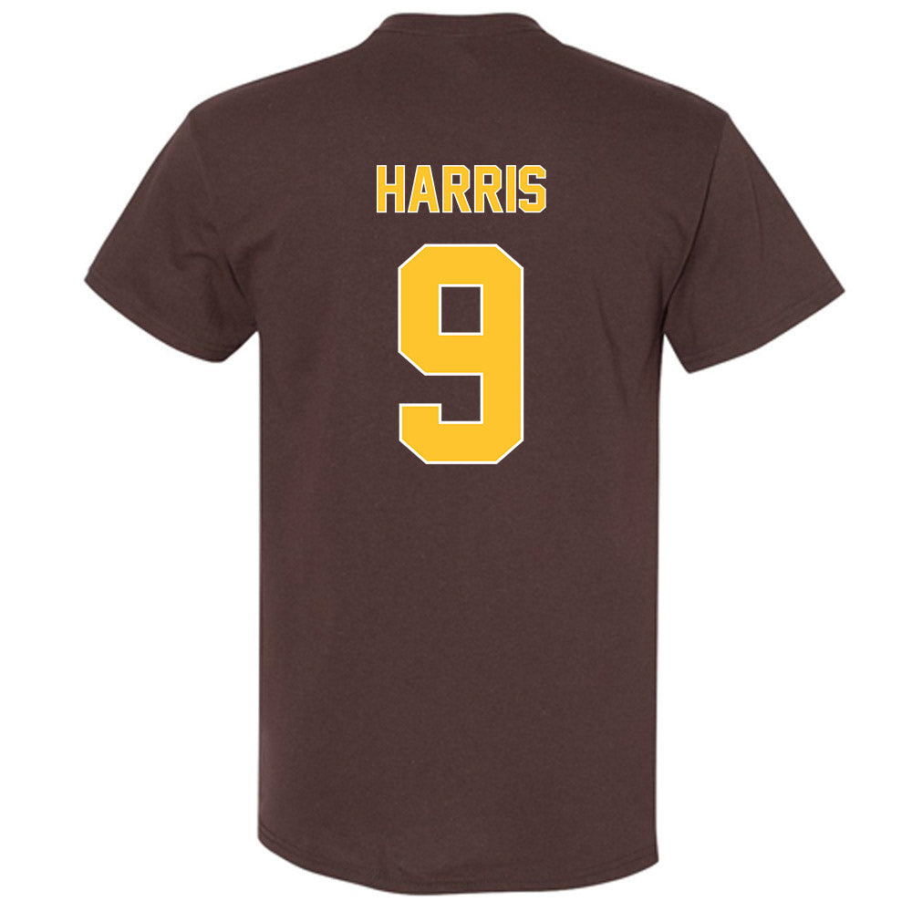 Wyoming - NCAA Men's Basketball : Jared Harris - Classic Shersey T-Shirt-1