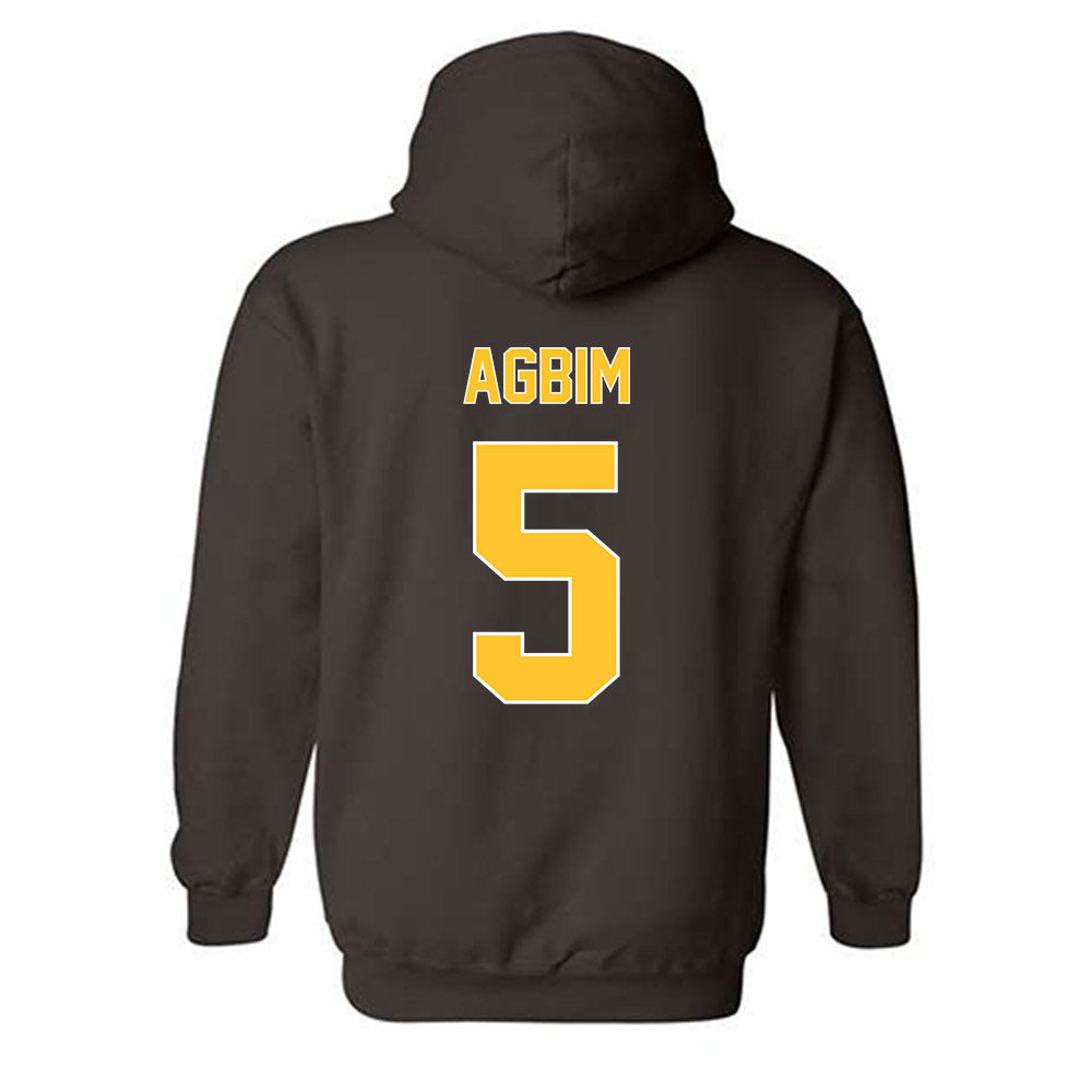 Wyoming - NCAA Men's Basketball : Obi Agbim - Classic Shersey Hooded Sweatshirt