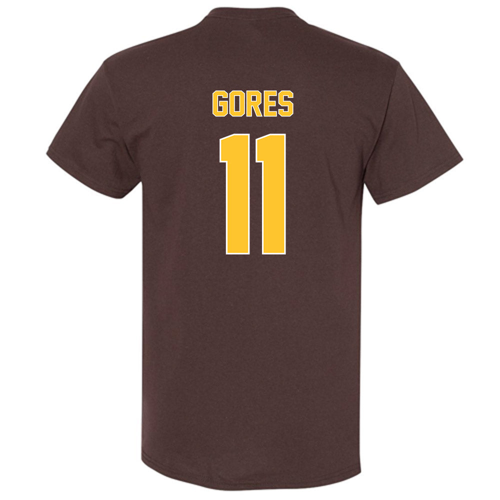 Wyoming - NCAA Men's Basketball : Gavin Gores - Classic Shersey T-Shirt-1