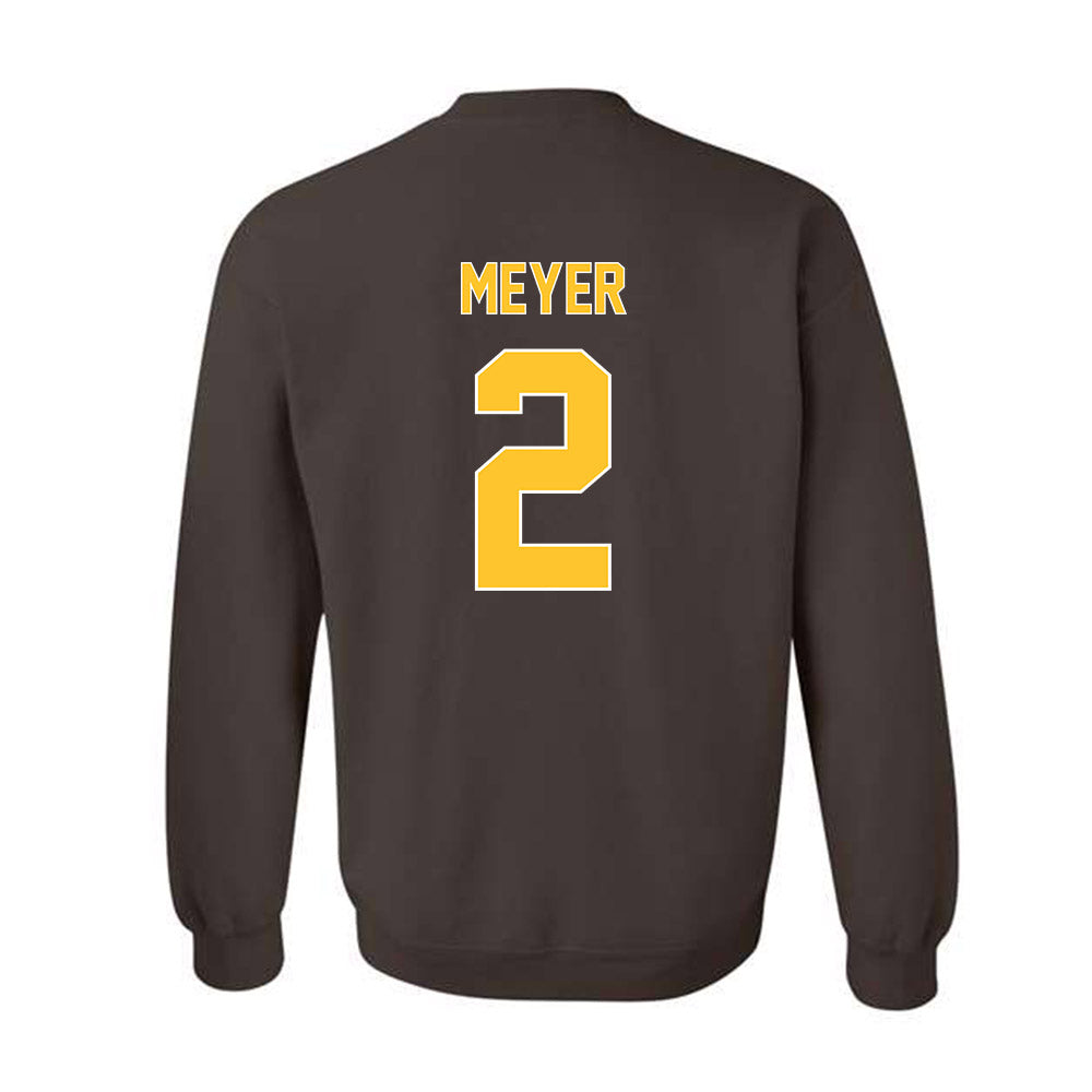 Wyoming - NCAA Men's Basketball : Nasir Meyer - Classic Shersey Crewneck Sweatshirt-1