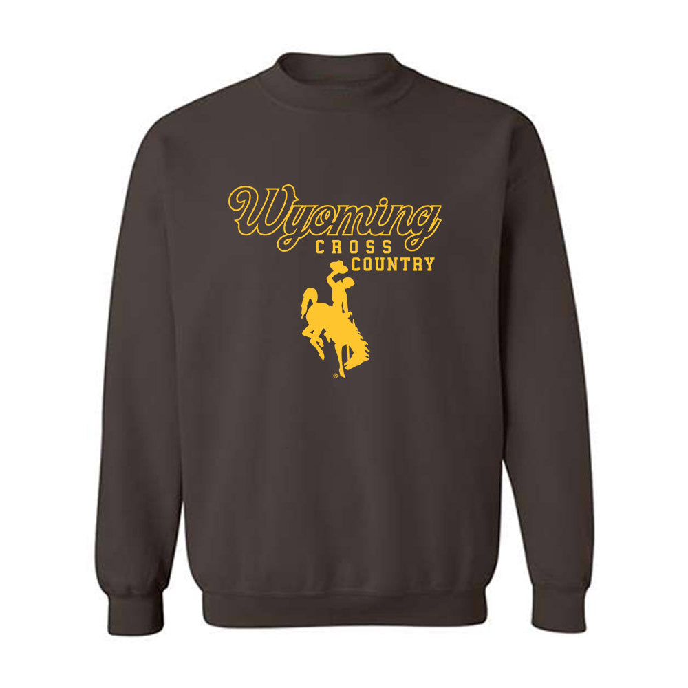 Wyoming - NCAA Men's Cross Country : Habtamu Wetzel - Classic Shersey Crewneck Sweatshirt-0