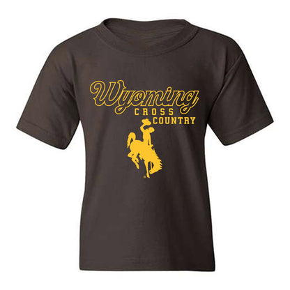 Wyoming - NCAA Men's Cross Country : Tanner Brown - Classic Shersey Youth T-Shirt-0