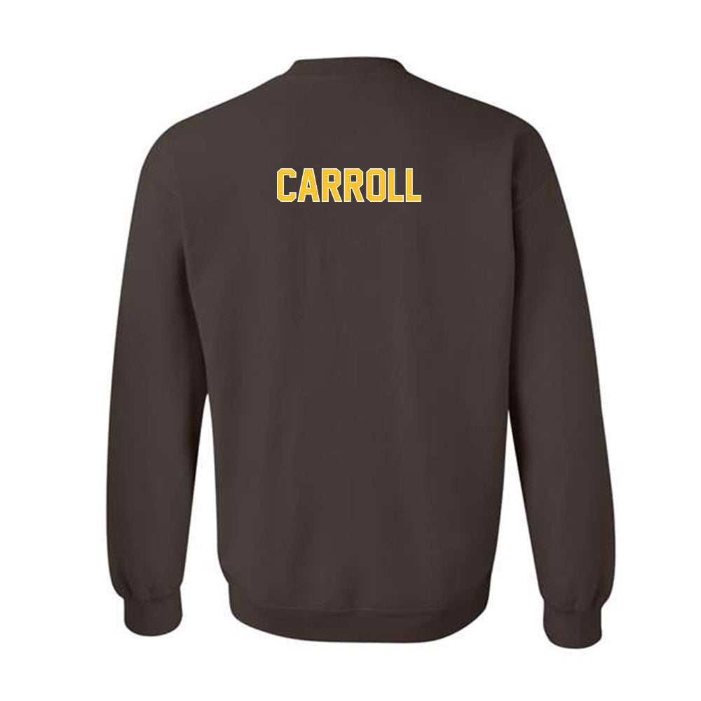 Wyoming - NCAA Wrestling : Christian Carroll - Crewneck Sweatshirt-1
