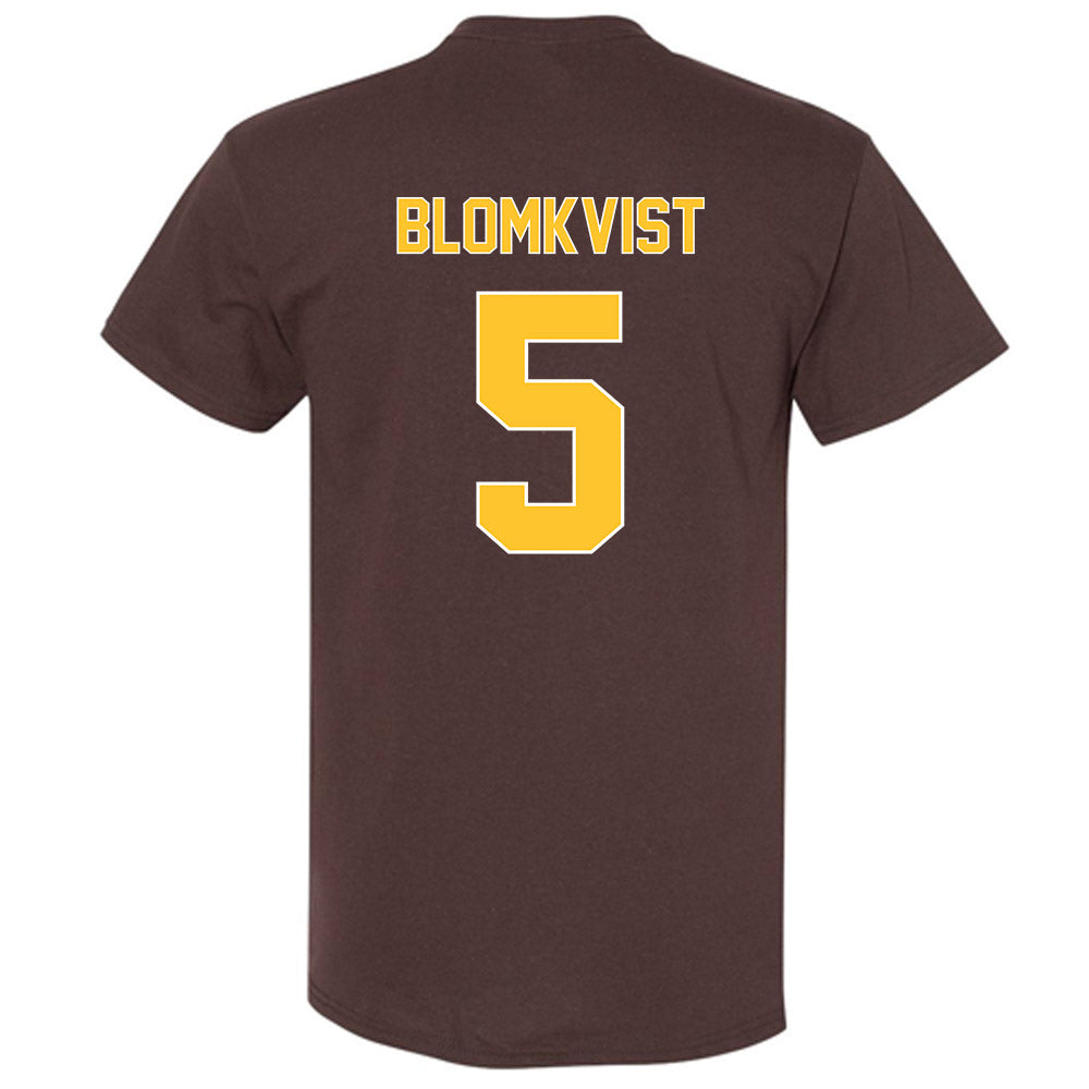 Wyoming - NCAA Women's Basketball : Liv Blomkvist - Classic Shersey T-Shirt-1