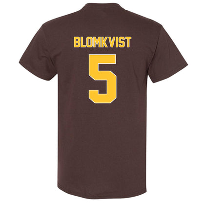 Wyoming - NCAA Women's Basketball : Liv Blomkvist - Classic Shersey T-Shirt-1