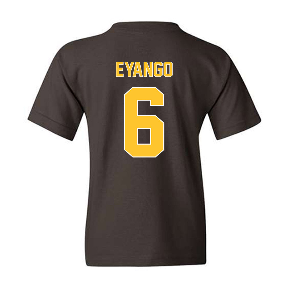 Wyoming - NCAA Women's Basketball : Aurore Eyango - Classic Shersey Youth T-Shirt-1
