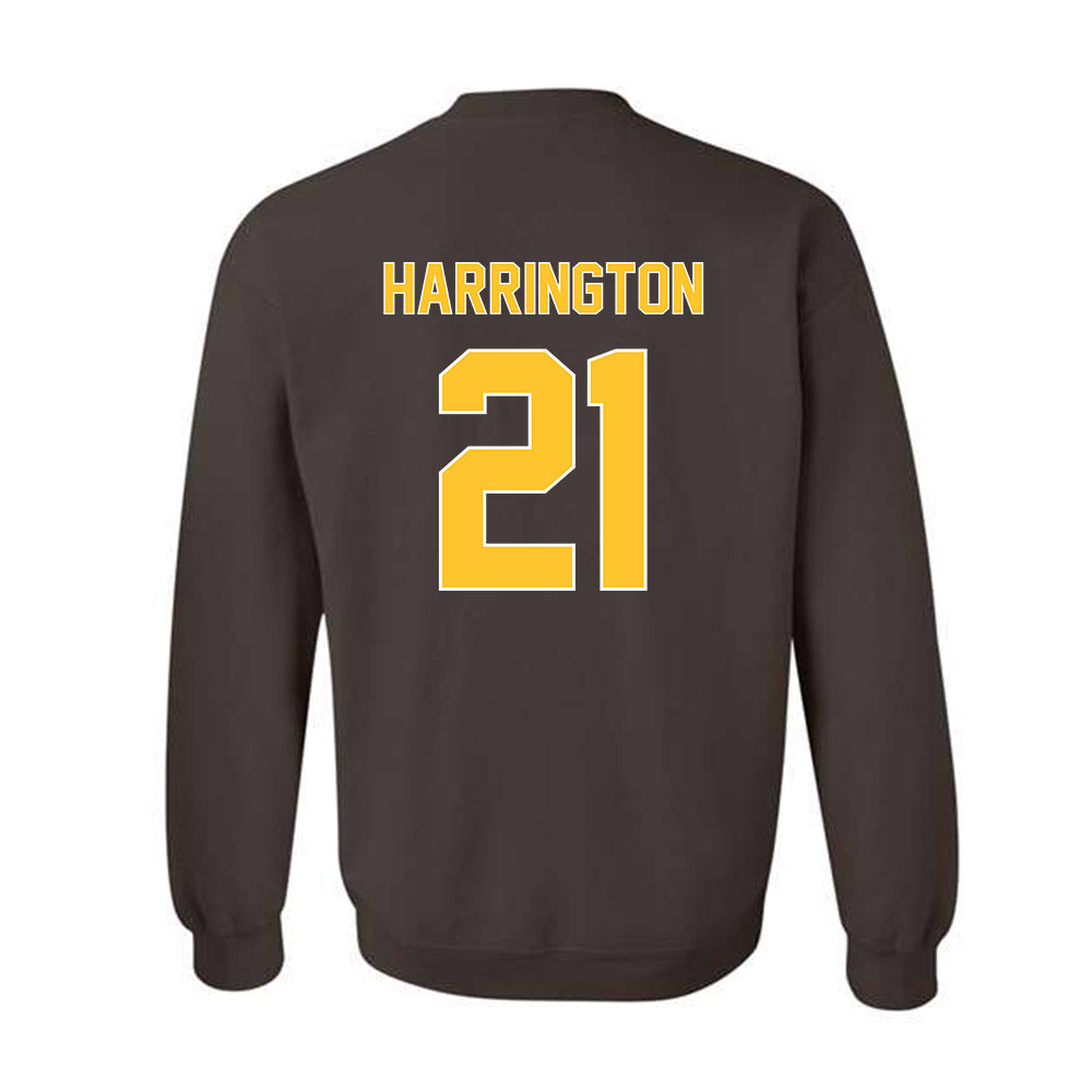 Wyoming - NCAA Women's Basketball : Katie Harrington - Classic Shersey Crewneck Sweatshirt-1
