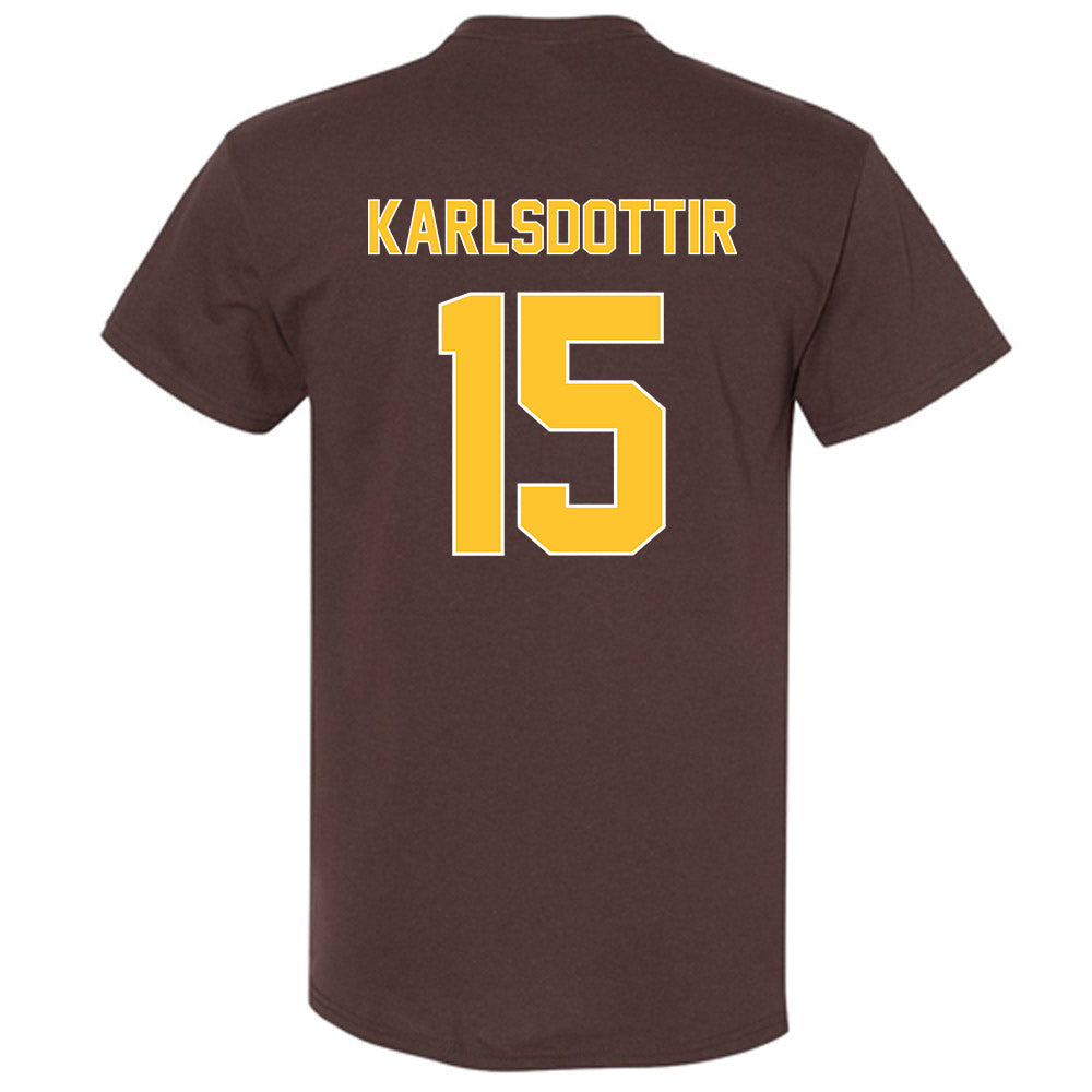 Wyoming - NCAA Women's Basketball : Heidur Karlsdottir - Classic Shersey T-Shirt-1