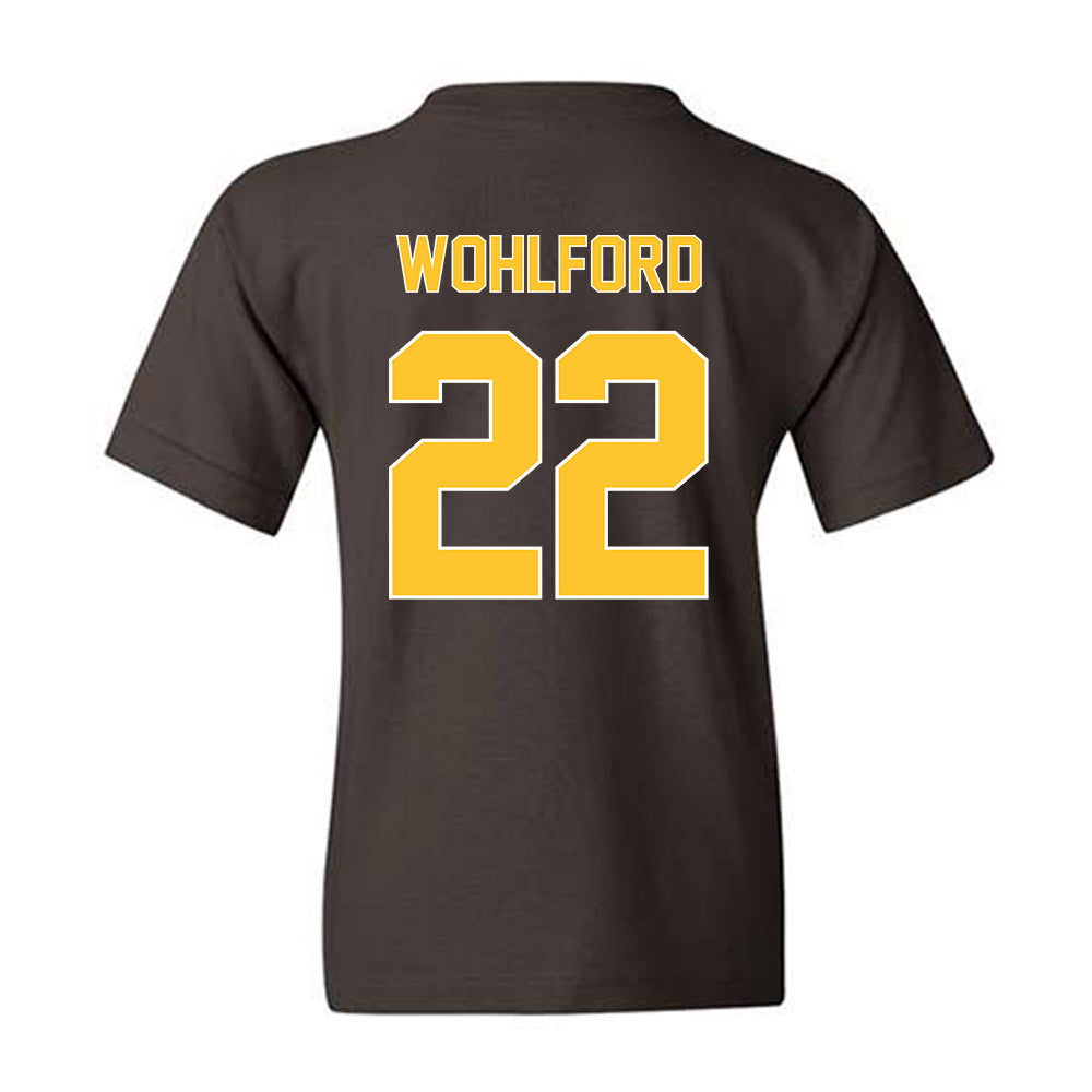 Wyoming - NCAA Women's Basketball : Peyton Wohlford - Classic Shersey Youth T-Shirt-1