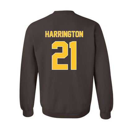 Wyoming - NCAA Women's Basketball : Katie Harrington - Classic Shersey Crewneck Sweatshirt-1