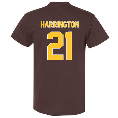 Wyoming - NCAA Women's Basketball : Katie Harrington - Classic Shersey T-Shirt-1