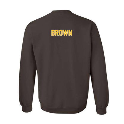 Wyoming - NCAA Men's Cross Country : Tanner Brown - Classic Shersey Crewneck Sweatshirt-1