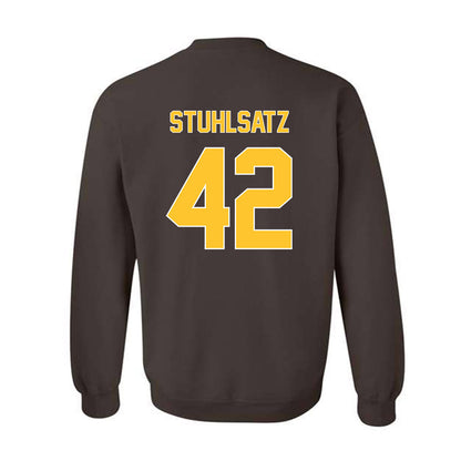 Wyoming - NCAA Football : Ethan Stuhlsatz - Classic Shersey Crewneck Sweatshirt-1