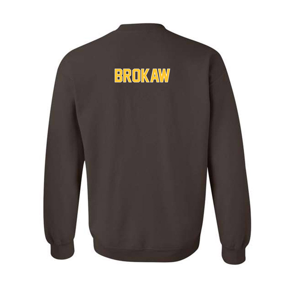 Wyoming - NCAA Men's Cross Country : Bridger Brokaw - Classic Shersey Crewneck Sweatshirt