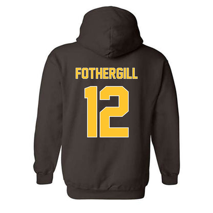 Wyoming - NCAA Women's Soccer : Macey Fothergill - Classic Shersey Hooded Sweatshirt-1