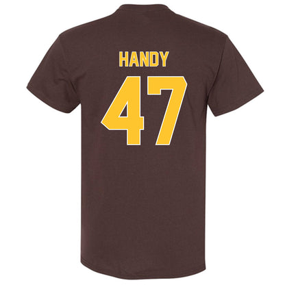 Wyoming - NCAA Football : Jason Handy - Classic Shersey T-Shirt-1