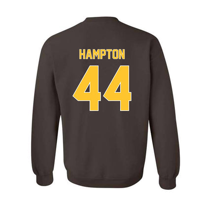 Wyoming - NCAA Football : Tyler Hampton - Classic Shersey Crewneck Sweatshirt-1