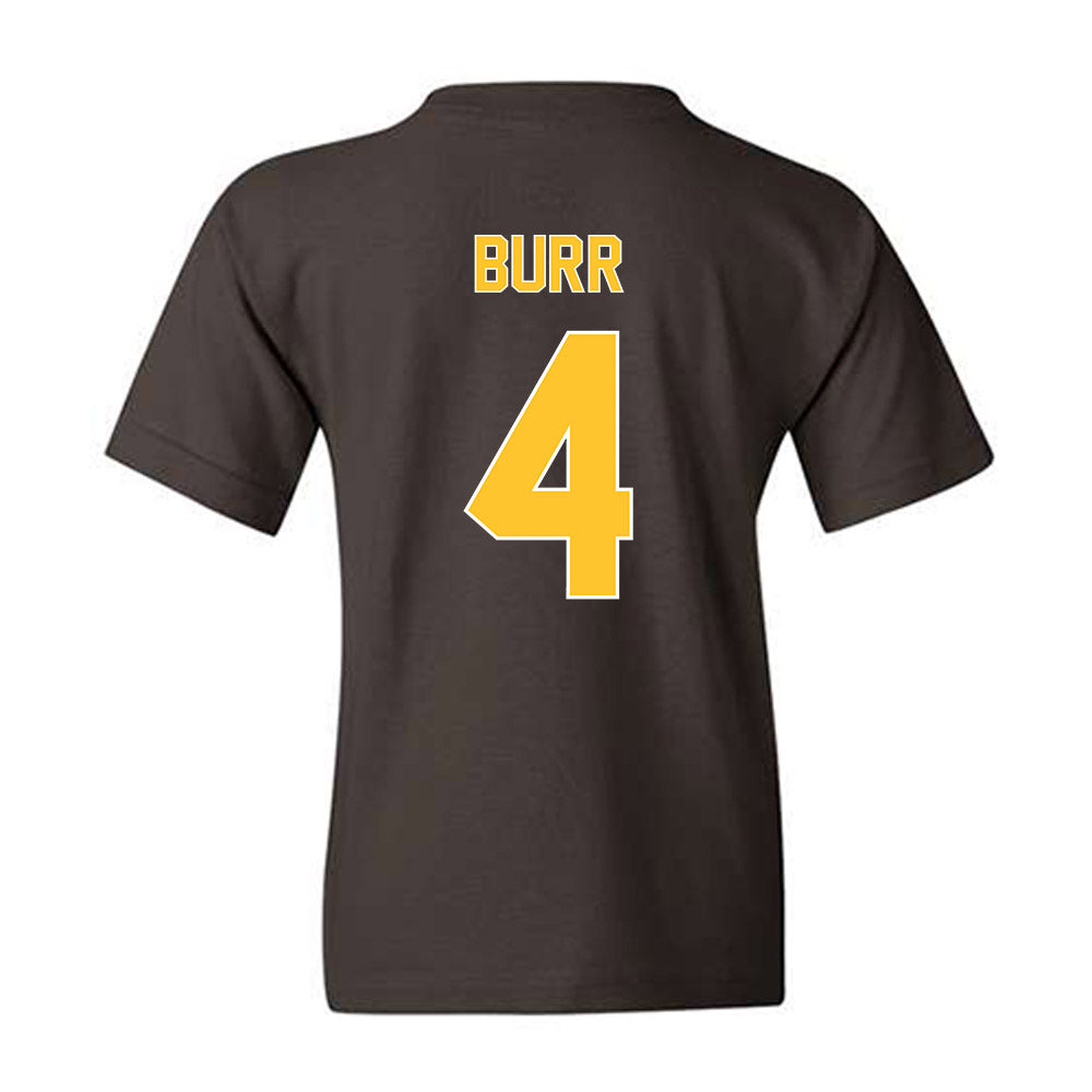 Wyoming - NCAA Women's Soccer : Maddie Burr - Classic Shersey Youth T-Shirt-1