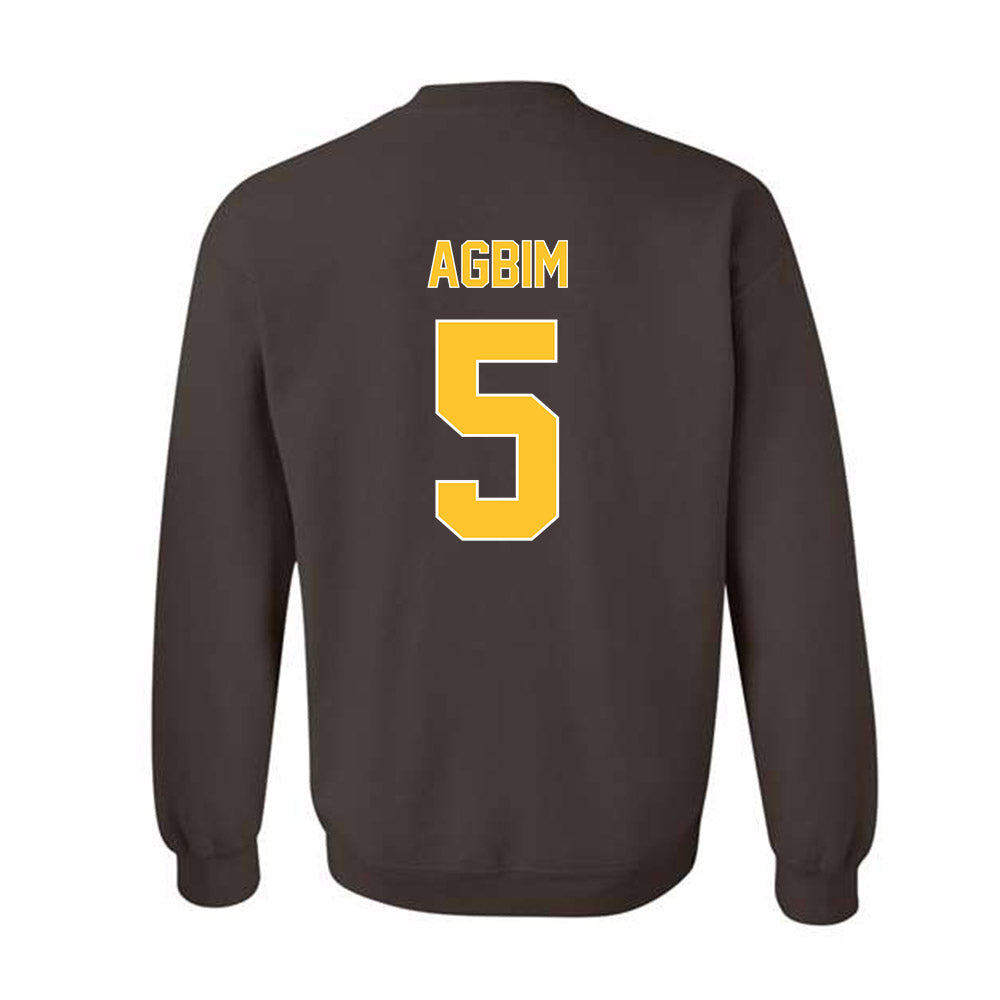 Wyoming - NCAA Men's Basketball : Obi Agbim - Classic Shersey Crewneck Sweatshirt