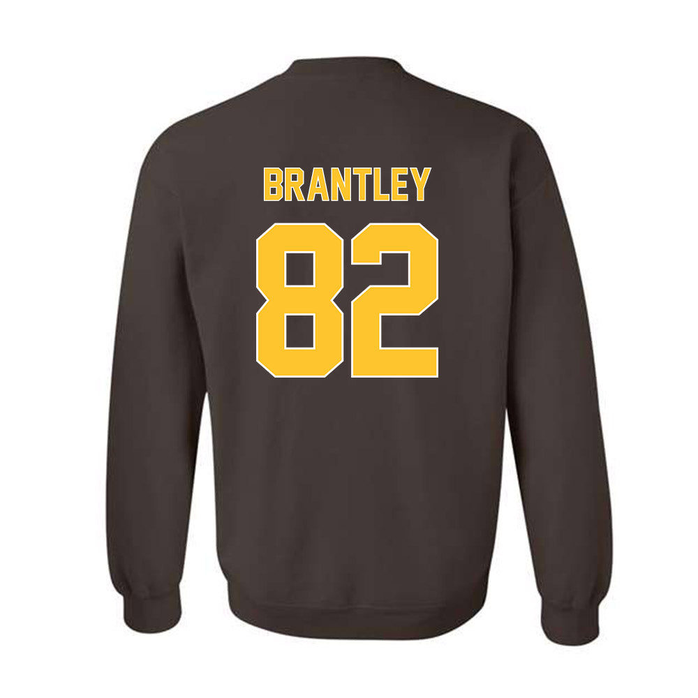 Wyoming - NCAA Football : Bricen Brantley - Classic Shersey Crewneck Sweatshirt-1
