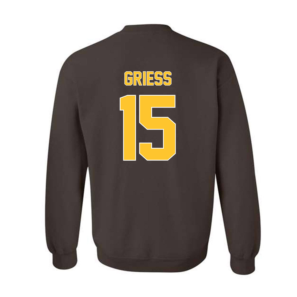 Wyoming - NCAA Women's Soccer : Jordan Griess - Classic Shersey Crewneck Sweatshirt-1