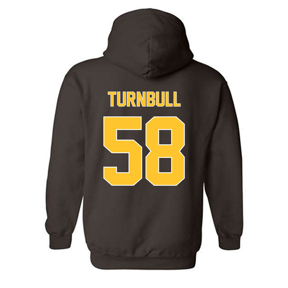 Wyoming - NCAA Football : Jordan Turnbull - Classic Shersey Hooded Sweatshirt