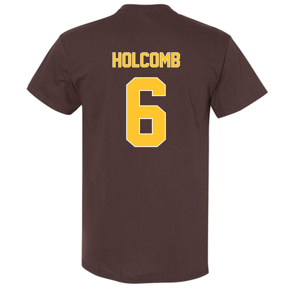 Wyoming - NCAA Women's Volleyball : Sarah Holcomb - Classic Shersey T-Shirt-1