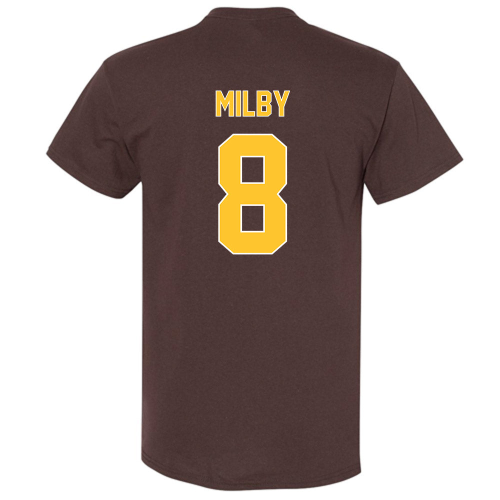 Wyoming - NCAA Women's Volleyball : Abigail Milby - Classic Shersey T-Shirt-1
