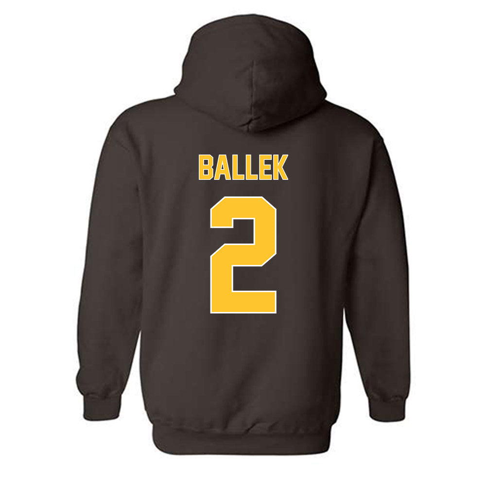 Wyoming - NCAA Women's Soccer : Kiley Ballek - Hooded Sweatshirt