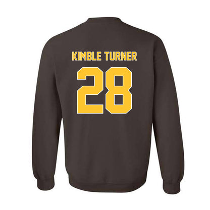 Wyoming - NCAA Football : Kaiden Kimble Turner - Classic Shersey Crewneck Sweatshirt-1