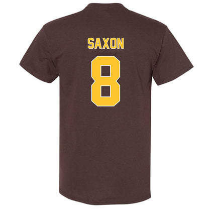 Wyoming - NCAA Men's Basketball : Kiani Saxon - Classic Shersey T-Shirt-1