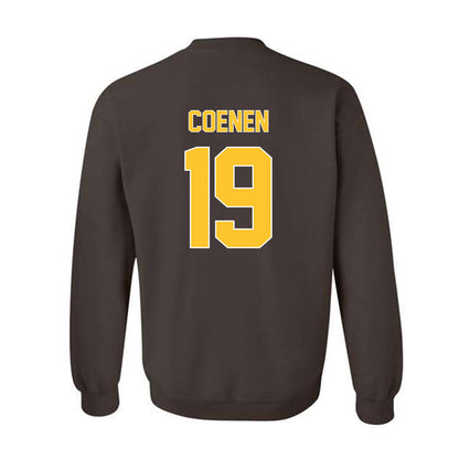 Wyoming - NCAA Football : Charlie Coenen - Classic Shersey Crewneck Sweatshirt-1
