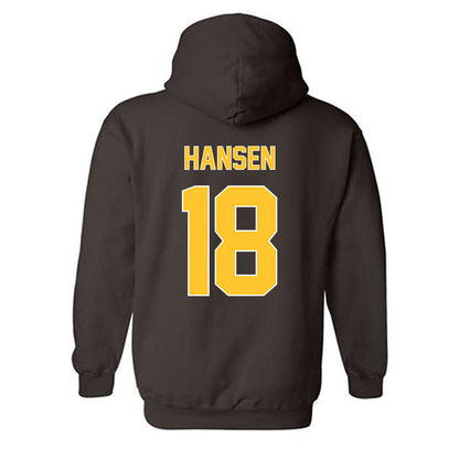 Wyoming - NCAA Women's Soccer : Rachel Hansen - Classic Shersey Hooded Sweatshirt-1
