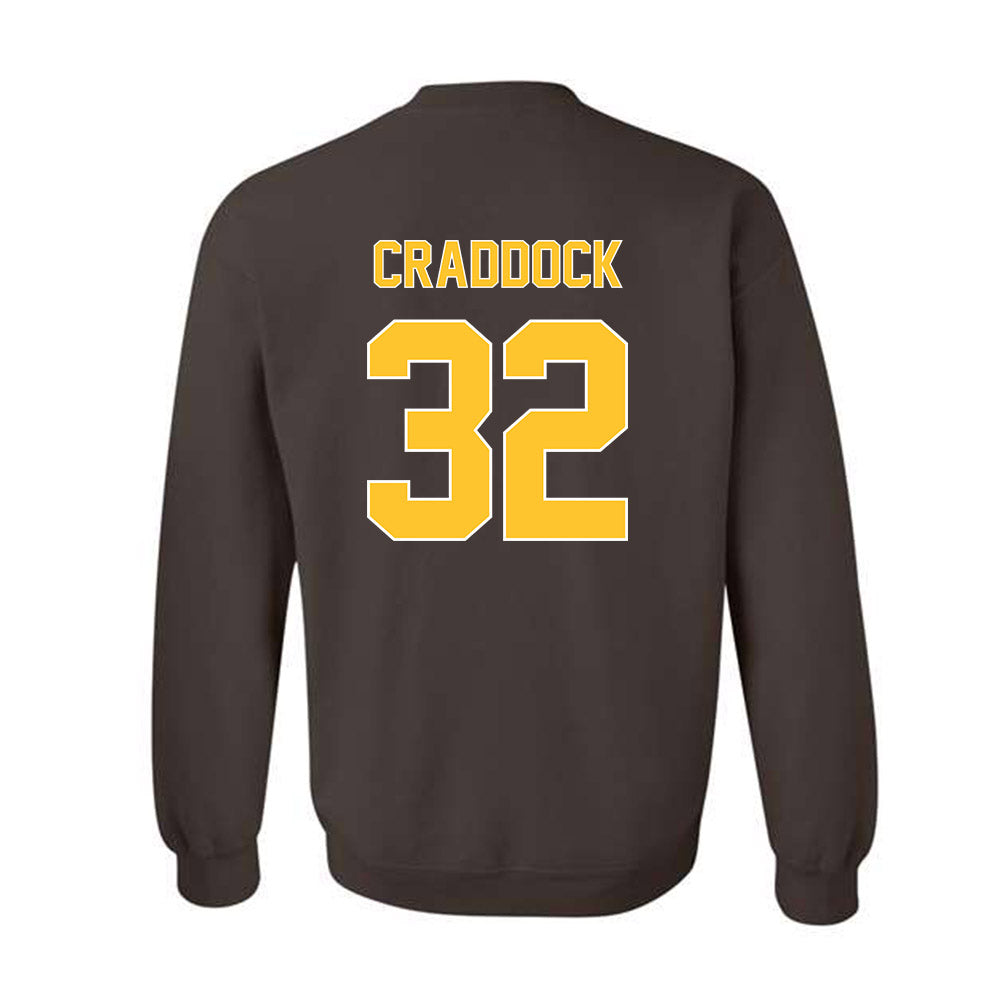Wyoming - NCAA Women's Soccer : Renee Craddock - Classic Shersey Crewneck Sweatshirt-1