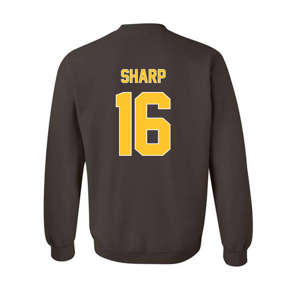 Wyoming - NCAA Women's Volleyball : Reagan Sharp - Classic Shersey Crewneck Sweatshirt-1