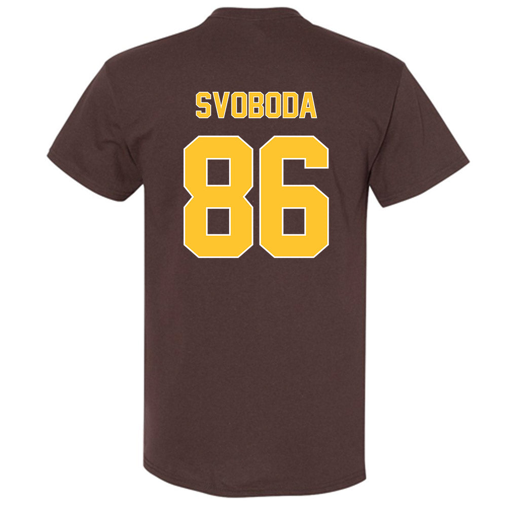 Wyoming - NCAA Football : Evan Svoboda - Classic Shersey T-Shirt-1