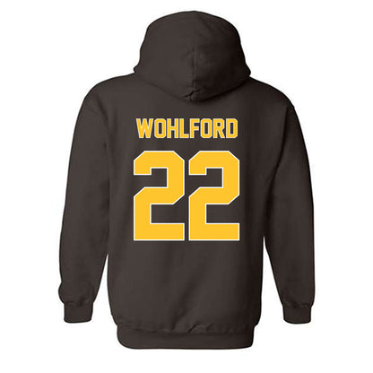 Wyoming - NCAA Women's Basketball : Peyton Wohlford - Classic Shersey Hooded Sweatshirt-1
