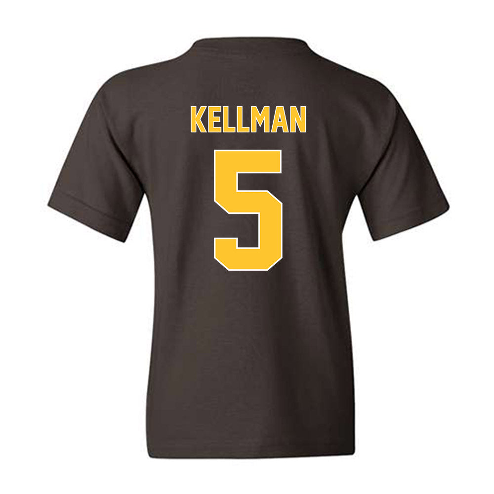 Wyoming - NCAA Football : Terron Kellman - Classic Shersey Youth T-Shirt-1
