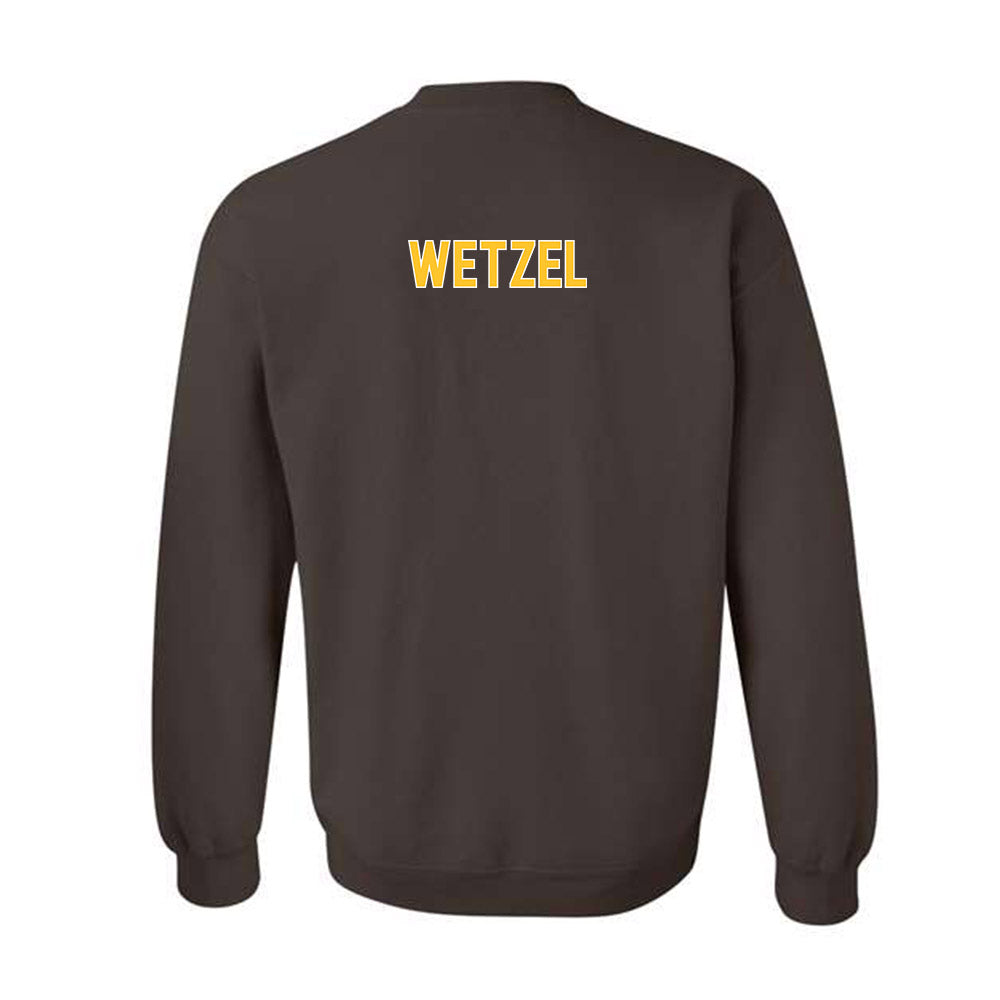 Wyoming - NCAA Men's Cross Country : Habtamu Wetzel - Classic Shersey Crewneck Sweatshirt-1