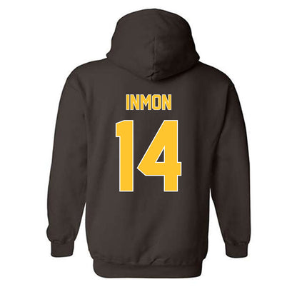 Wyoming - NCAA Football : Bj Inmon - Classic Shersey Hooded Sweatshirt-1