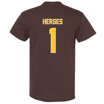 Wyoming - NCAA Women's Soccer : Julia Herges - Classic Shersey T-Shirt-1