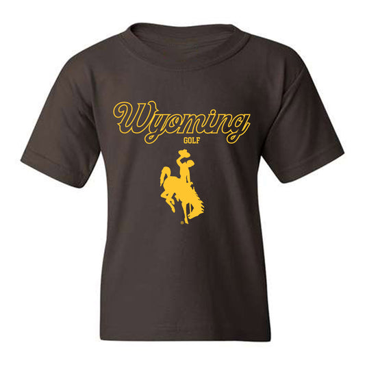 Wyoming - NCAA Women's Golf : Grace Dunkleberger - Youth T-Shirt