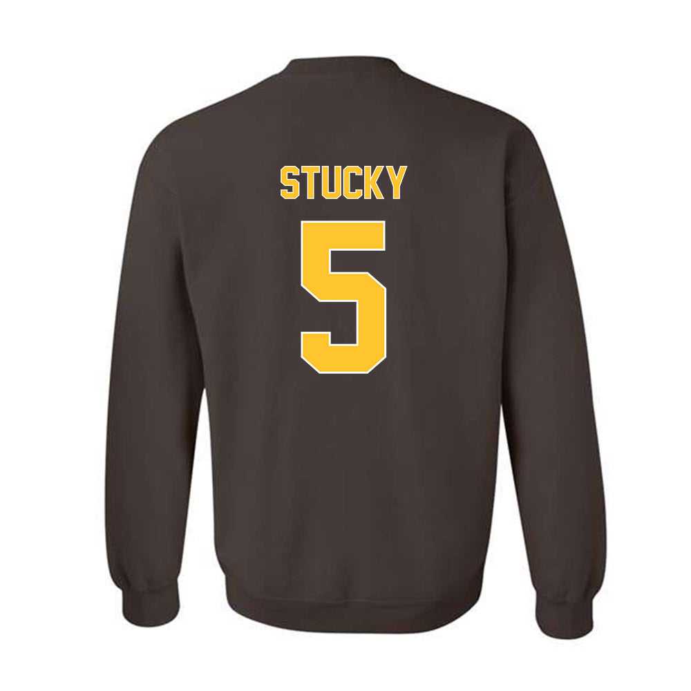 Wyoming - NCAA Women's Volleyball : Maddy Stucky - Crewneck Sweatshirt Classic Shersey