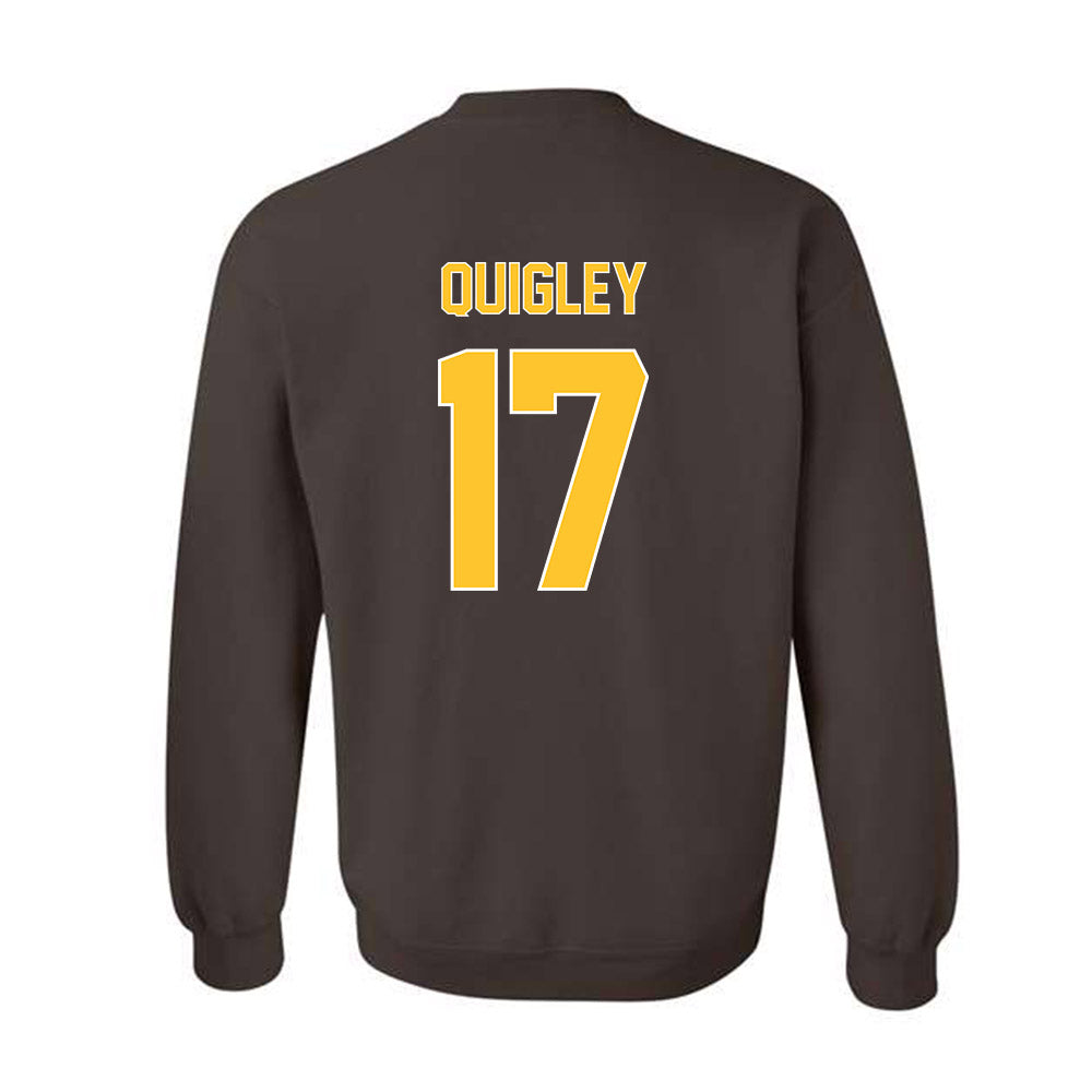 Wyoming - NCAA Women's Volleyball : Sara Quigley - Classic Shersey Crewneck Sweatshirt-1