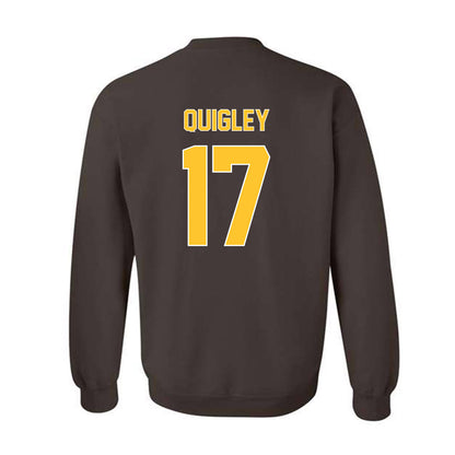 Wyoming - NCAA Women's Volleyball : Sara Quigley - Classic Shersey Crewneck Sweatshirt-1