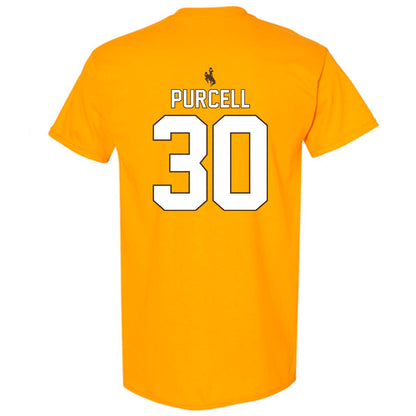 Wyoming - NCAA Football : Lafai Purcell - T-Shirt-1