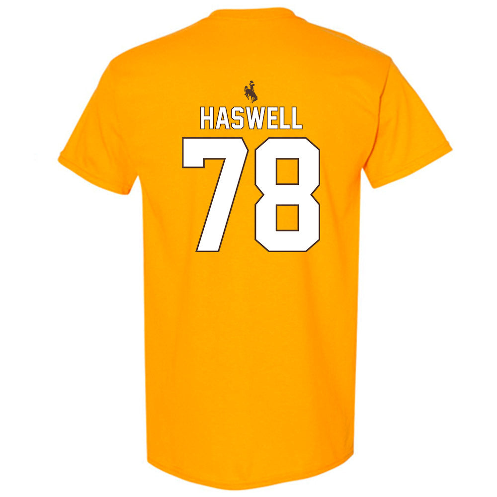 Wyoming - NCAA Football : Alex Haswell - T-Shirt