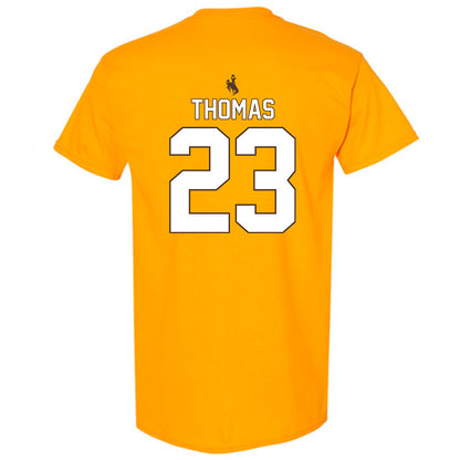 Wyoming - NCAA Football : Jones Thomas - T-Shirt-1
