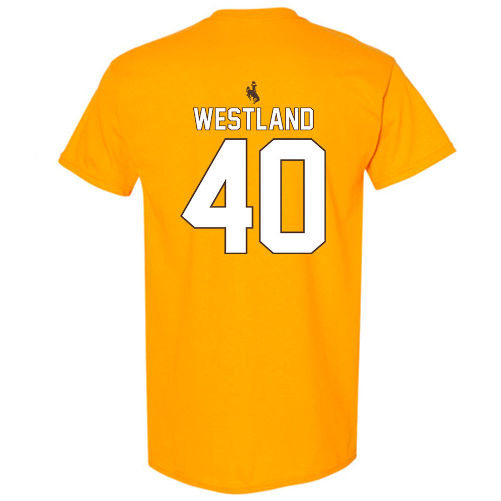 Wyoming - NCAA Football : Tyce Westland - T-Shirt